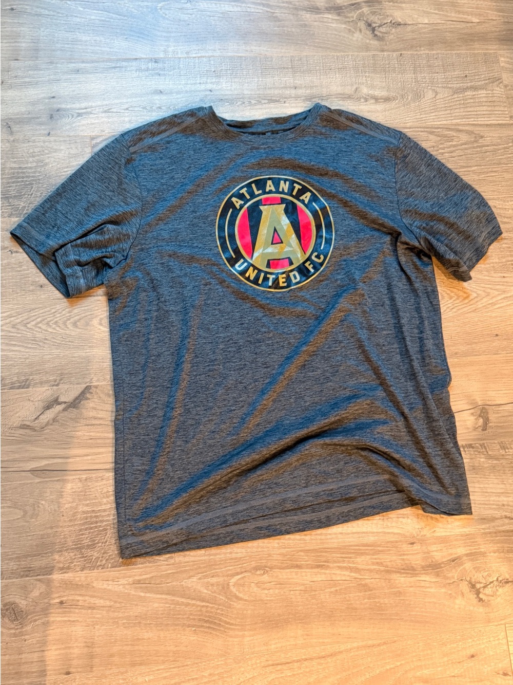 Atlanta United Short Sleeve Tee in Heather Charcoal -L